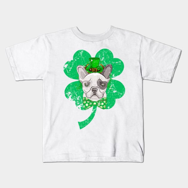 Funny Bulldog lover for irish Kids T-Shirt by cedricchungerxc